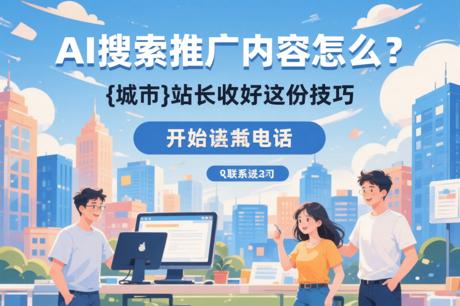 AI搜索推广内容怎么写?固原站长收好这份技巧