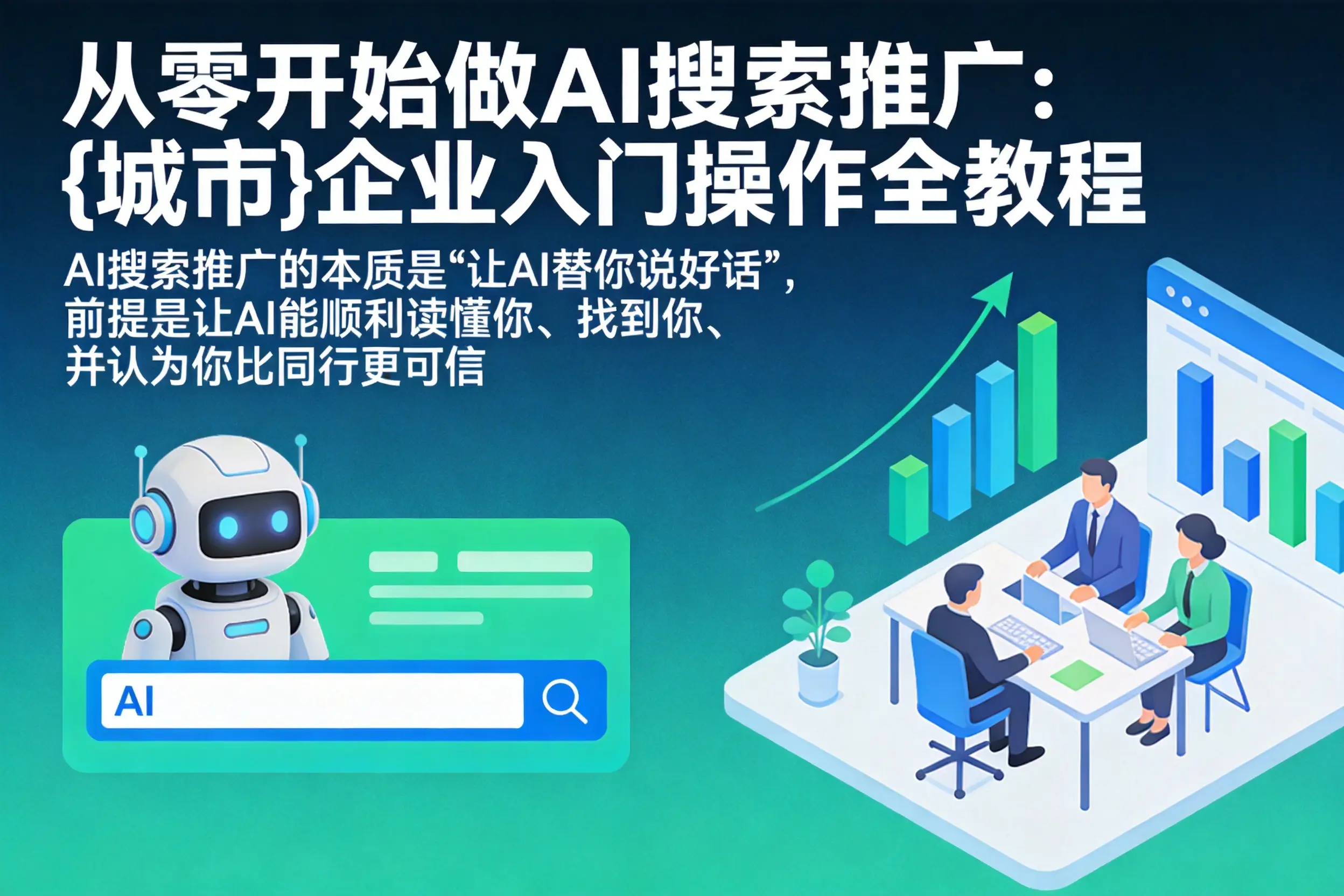 从零开始做AI搜索推广:固原企业入门操作全教程