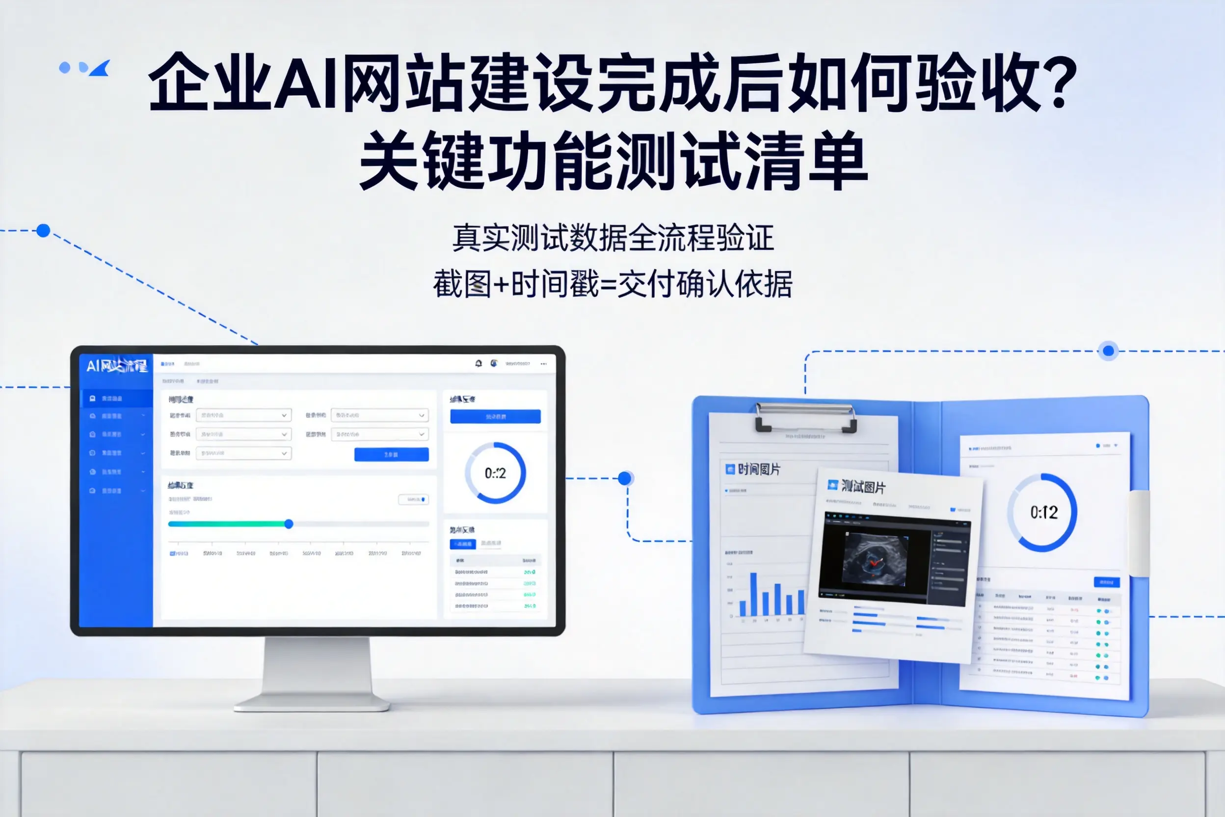 固原企业AI网站建设完成后如何验收?关键功能测试清单