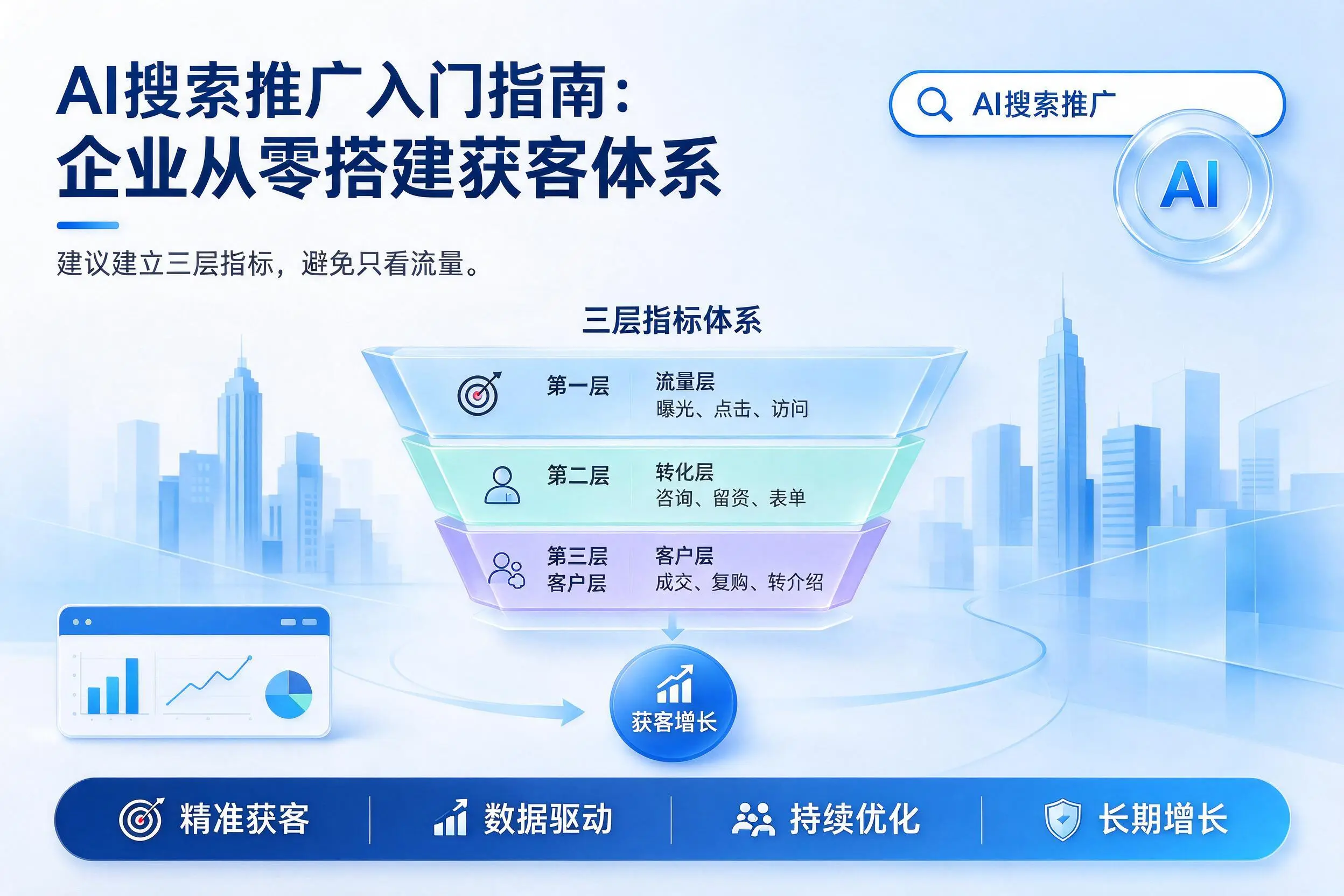 AI搜索推广入门指南:固原企业从零搭建获客体系